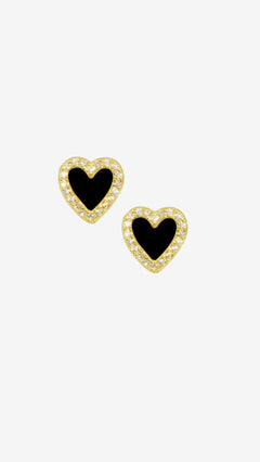 Lottie Heart Studs